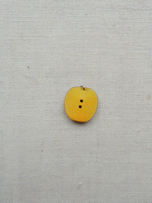 Yellow Apple button