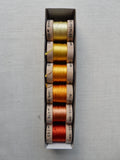 Soie Perlée set (Yellows)